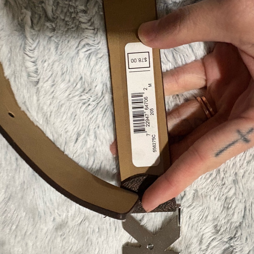 MK brown belt. new